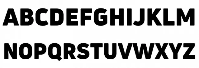 Uni Neue-Trial Black Schriftart Groß