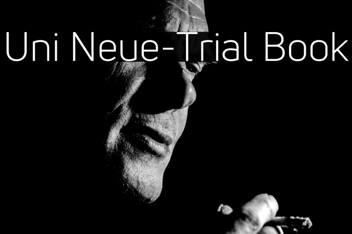 Uni Neue-Trial Book Example 1