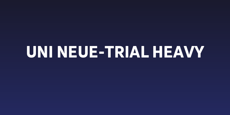 Uni Neue-Trial Heavy Social Header
