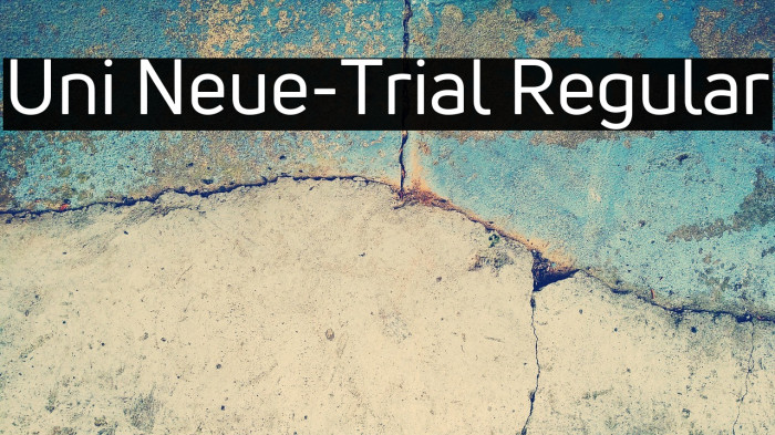 Uni Neue-Trial Regular Example 3