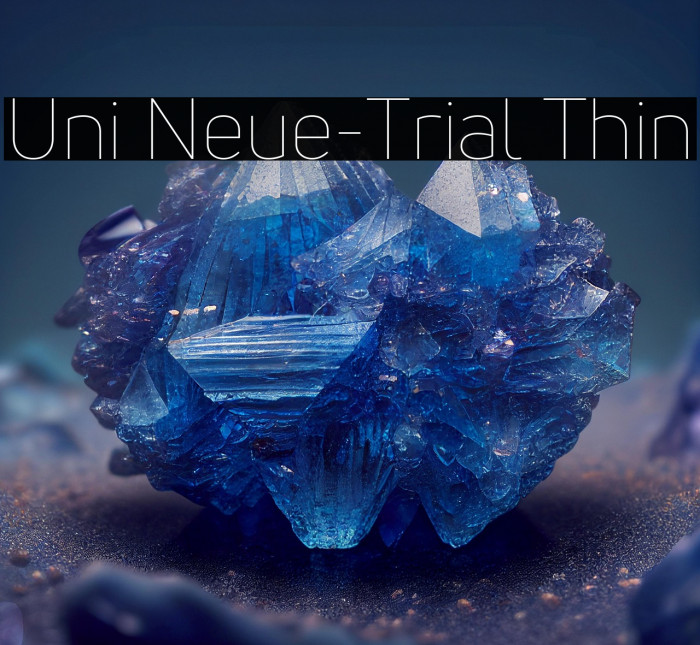 Uni Neue-Trial Thin Example 3