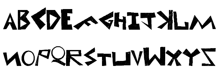 Uni! Stay own now! Font LOWERCASE
