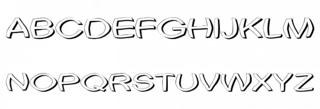 Uni Tortred 字体 大写