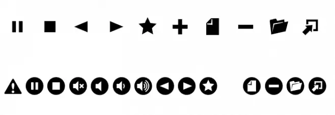 UniCons Font OTHER CHARS