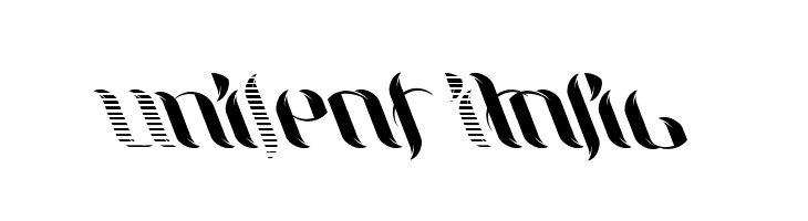 UniLeaf Italic  フリーフォントのダウンロード