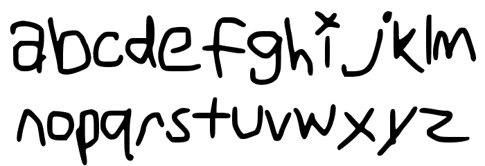 Uni Font LOWERCASE
