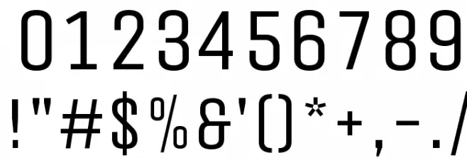 Unica One Font OTHER CHARS