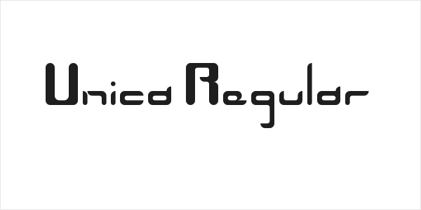 Unica Regular Logo