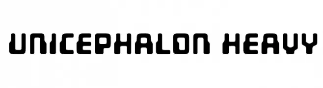 Unicephalon Heavy  Fuentes Gratis Descargar
