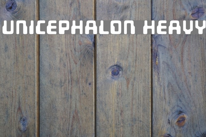Unicephalon Heavy لخطوط تنزيل examples