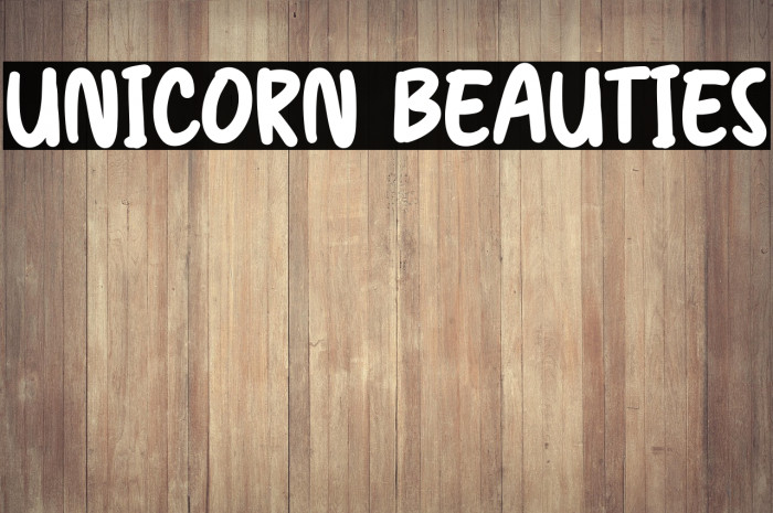 Unicorn Beauties Example 2