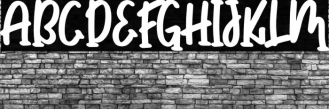 Unicorn Cake Schriftart examples