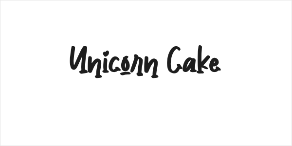 Unicorn Cake Logo