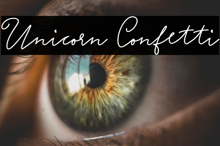 Unicorn Confetti Example 1