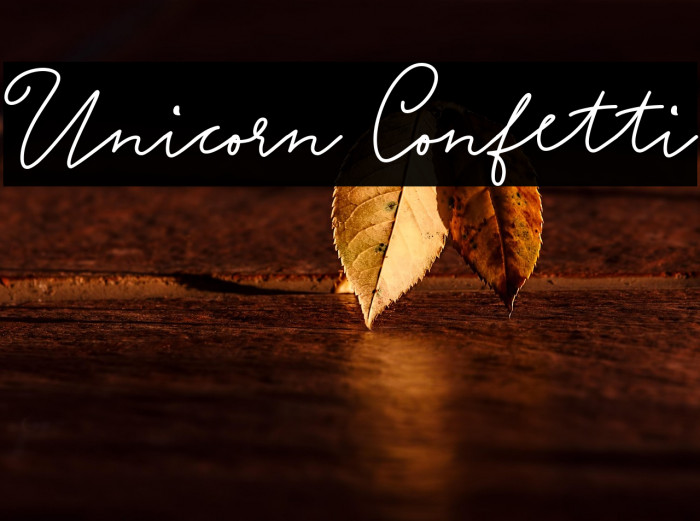 Unicorn Confetti Example 3