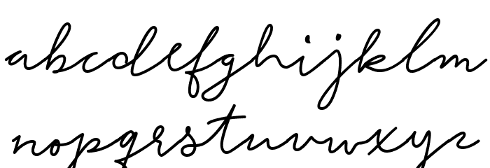 Unicorn Confetti Font LOWERCASE