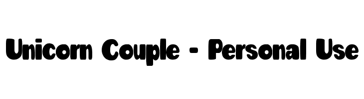 Unicorn Couple - Personal Use Fuentes