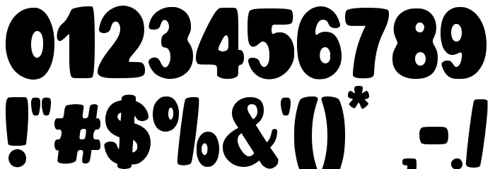 Unicorn Couple - Personal Use Font OTHER CHARS