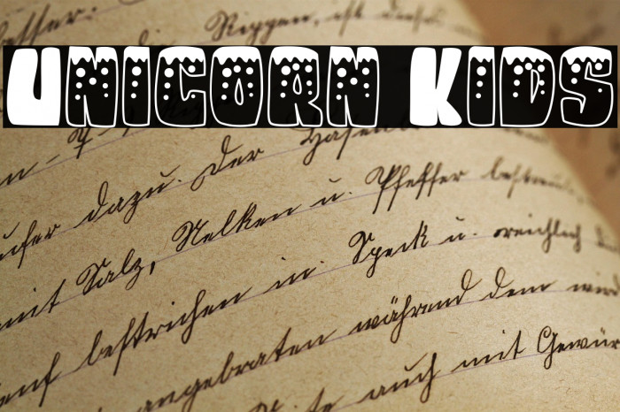Unicorn Kids Example 3