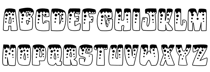 Unicorn Kids Font LOWERCASE