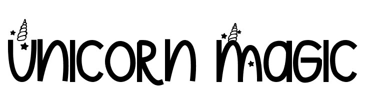 Unicorn Magic Font