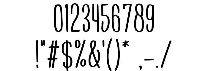 Unicorn Mermaid Font OTHER CHARS