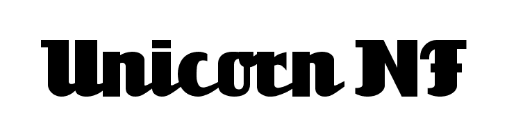 Unicorn NF  font caratteri gratis