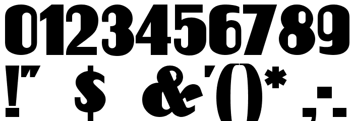 Unicorn NF Font OTHER CHARS