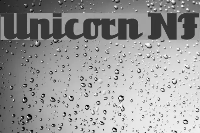 Unicorn NF Font examples