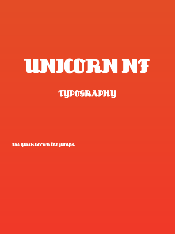 Unicorn NF Poster
