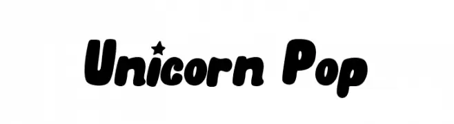 Unicorn Pop  Free Fonts Download