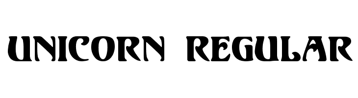 Unicorn Regular Font
