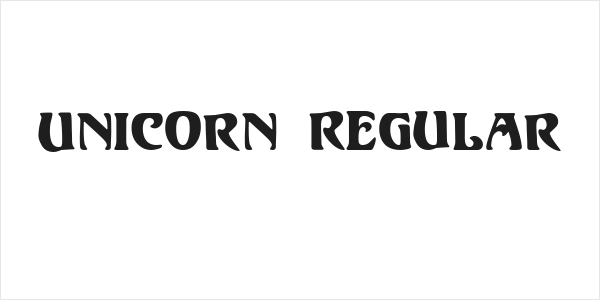 Unicorn Regular Logo