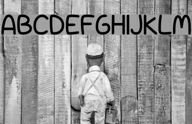 Unicorn Scribbles Font examples