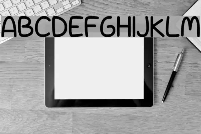 Unicorn Scribbles Font examples