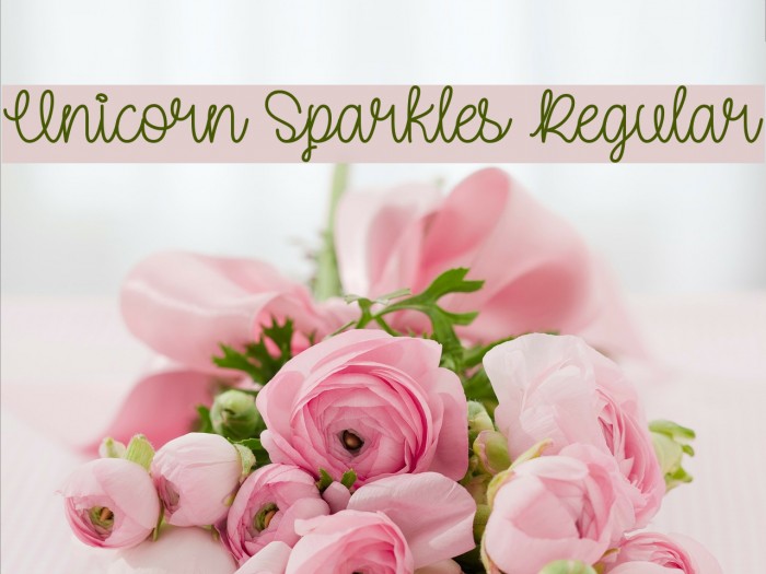 Unicorn Sparkles Regular Example 3