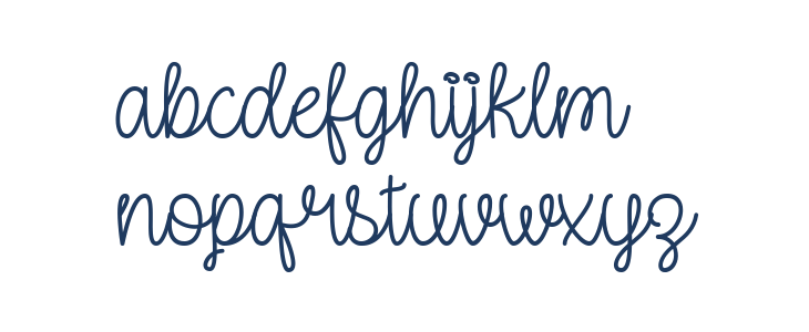 Unicorn Sparkles Regular Lowercase