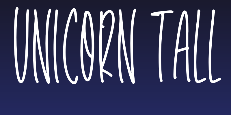 Unicorn Tall Social Header