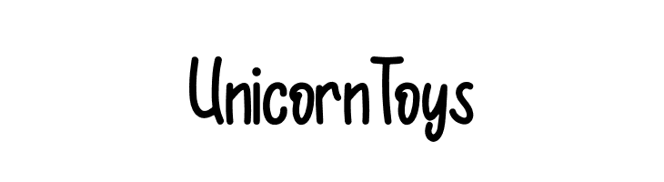 Unicorn Toys  les polices de caractères gratuit tlcharger