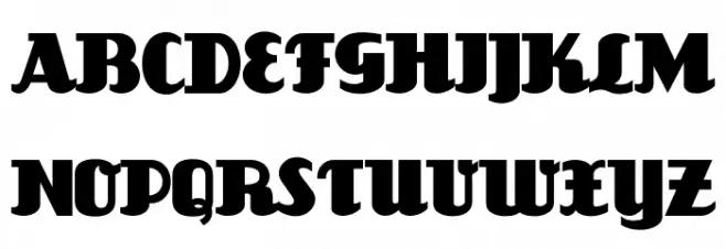 Unicorn フォント 大文字