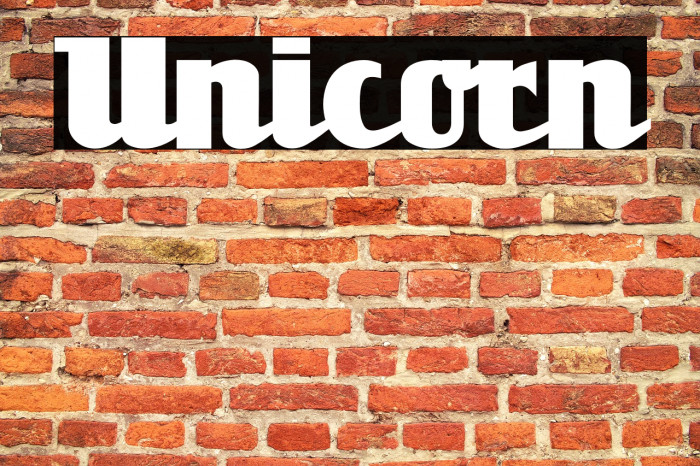 Unicorn Font examples
