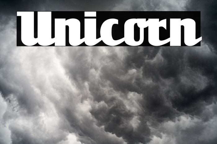 Unicorn Font examples