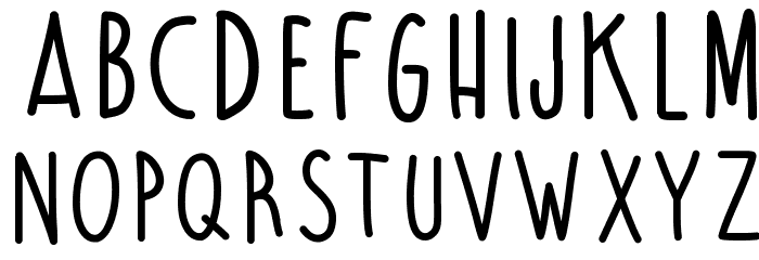 UnicornFlakes Font LOWERCASE