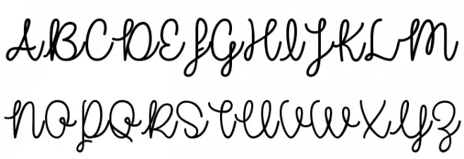UnicornSparkles Fuentes MAYÚSCULAS