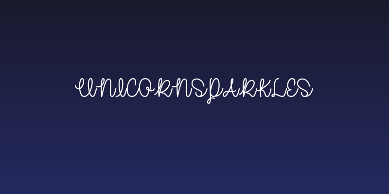 UnicornSparkles Social Header