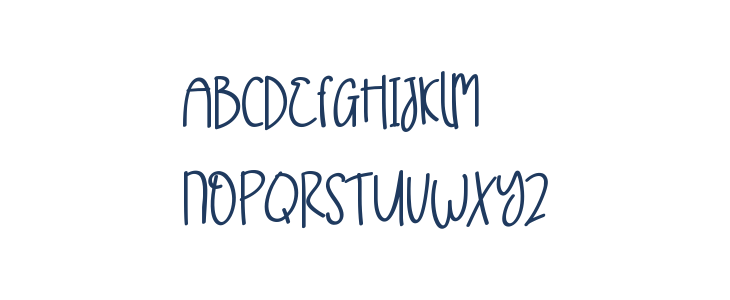 Unicorns In Summer Uppercase