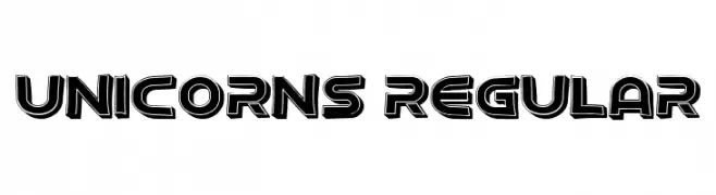 Unicorns Regular  免费字体下载