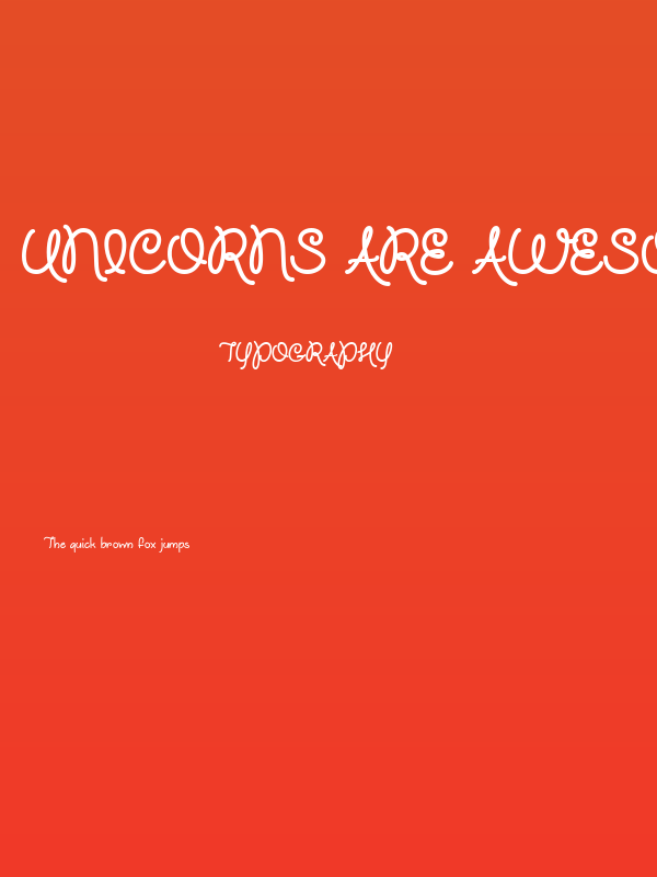 Unicorns are Awesome Poster