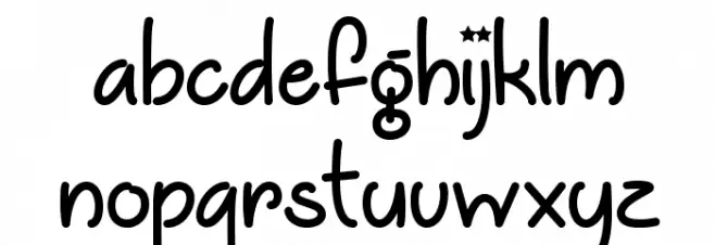 UnicornsareAwesome Fuentes MINÚSCULAS