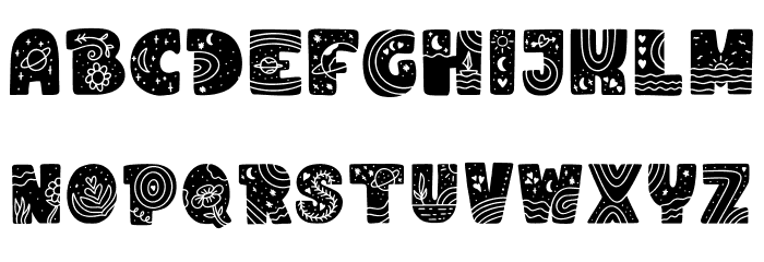 Unicosmo Free Regular Font OTHER CHARS